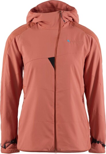 Klättermusen Women"s Vili Hood Jacket Stone Red XL