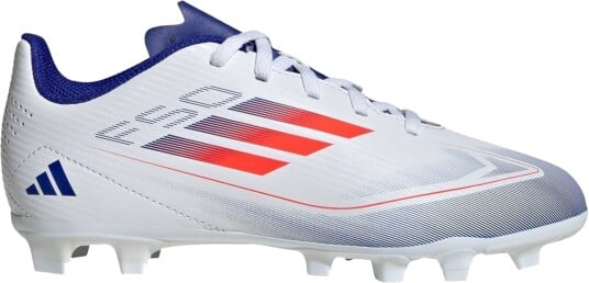 Adidas F50 Club FxG Junior Cloud White/Solar Red/Lucid Blue 38