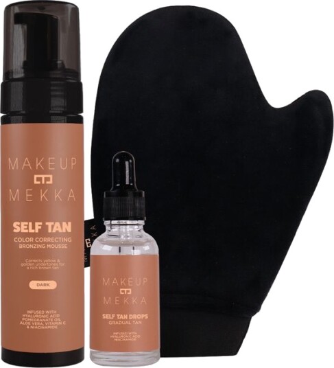 Makeup Mekka Makeup Mekka Self Tan Kit Dark