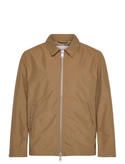 Garment Project Water Repellent Zipper Jacket Mos Brown XL Garment Project Water Repellent Zipper Jacket Mos Brown XL