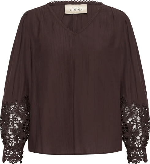 Cream Crtina Blouse   Brown   34