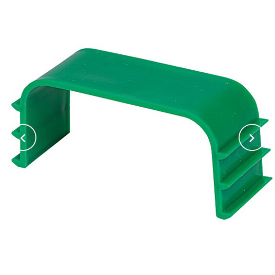 FESTEKLAMMER TIL KANAL 80X60MM SORT
