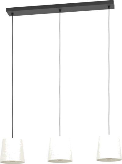 Taklampe Febres med 3 lamper - 18 cm