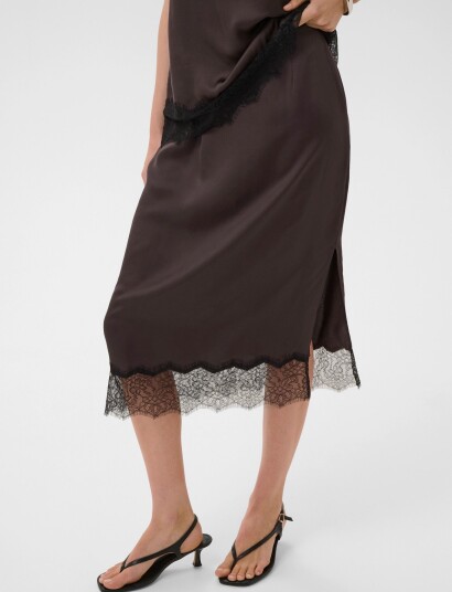 InWear Ballaiw Lace Skirt   Brown   38