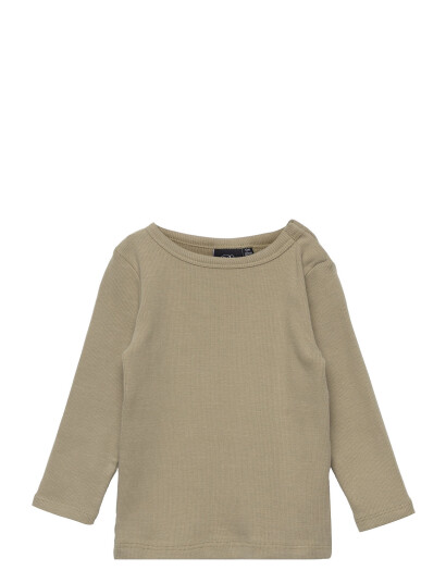 Sofie Schnoor Baby and Kids Arizonasb T-Shirt Long Sleeve Green 74