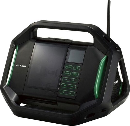 Hikoki UR18DSAL Byggeradio AM/FM Svart