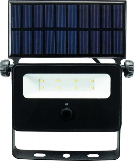 Spectrum Noctis Solaris Mini Utendørs Solcellelampe IP65 2W Kaldhvit Bevegelsessensor