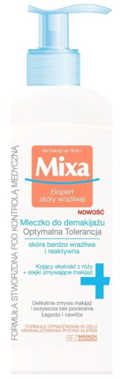 Mixa Beroligende Ansiktssminkefjerningsmelk 200Ml