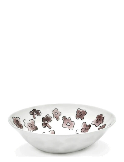 Serax Low Bowl S Dark Viola Mf Set/2 - White - 25 CL