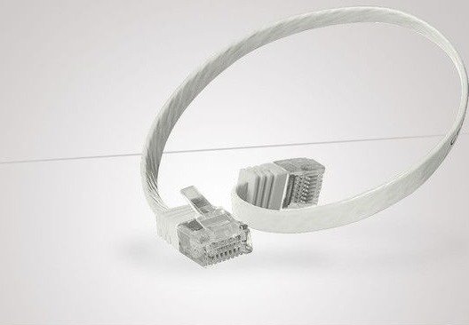 S/Conn Kvalitets Patchkabel Slimline Ekstra Flat Super Fleksibel U/Utp Cat. 6 Grå 10 M 16675720Sl