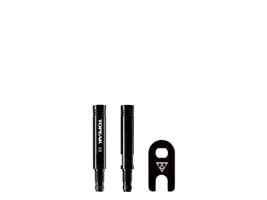 Topeak Ventilforlenger 28mm 2.stk