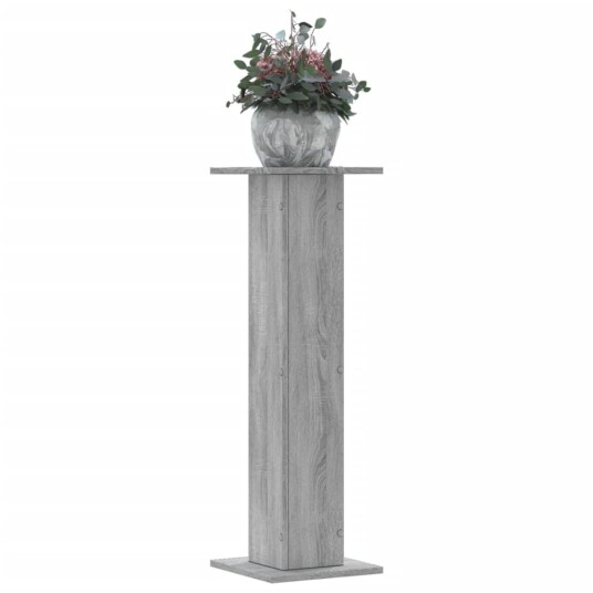 Plantestativer 2 stk grå sonoma 30x30x95 cm konstruert tre Plantestativer 2 stk grå sonoma 30x30x95 cm konstruert tre
