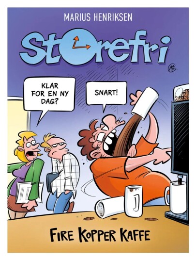 Fire Kopper Kaffe Av Marius Henriksen