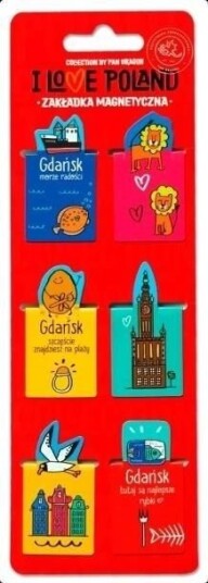 Ilp Gdansk Magnetiske Bokmerker Ilp Zak.S Gd 04 Ilp Gdansk Magnetiske Bokmerker Ilp Zak.S Gd 04