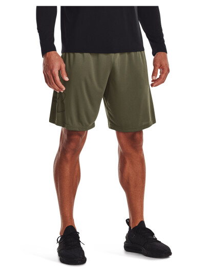Under Armour Ua Tech Graphic Short - Khaki green - XS