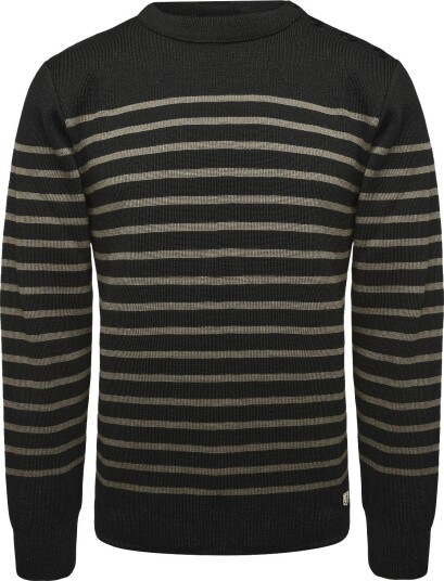 Armor Lux Mariner Sweater "Molène" BLACK/OLIVE M Armor Lux Mariner Sweater "Molène" BLACK/OLIVE M