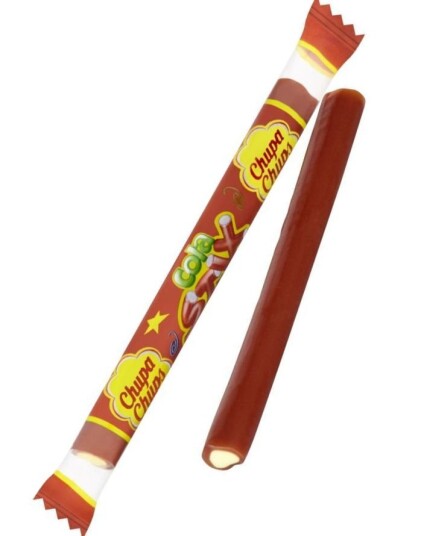 Chupa Chups Cola Stix Cola Lakrisstang 10 gram Chupa Chups Cola Stix Cola Lakrisstang 10 gram