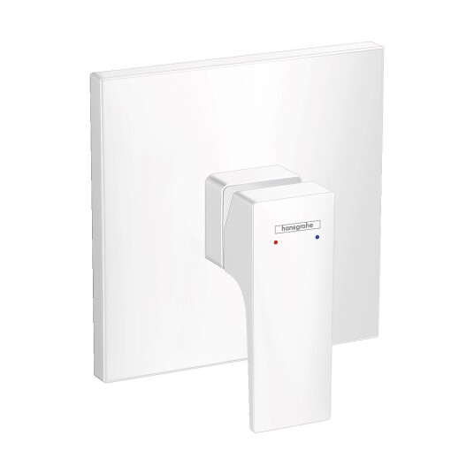 Hansgrohe Metropol 1-greps dusjbatteri Til innbygging, Hvit Matt