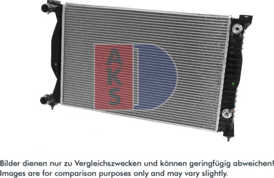 AKS DASIS 480036N Radiator motorkjøling