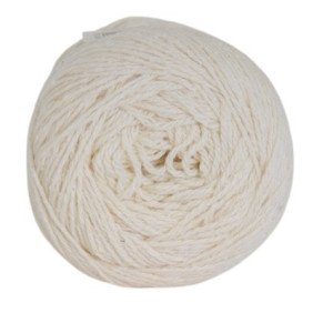 Hjertegarn Organic Trio Garn 5012 Råhvid/Natur