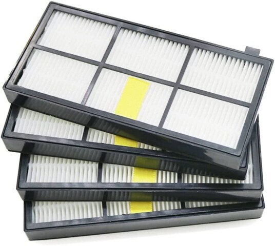 4X høyeffektivt filter for Roomba 800og 900 serien
