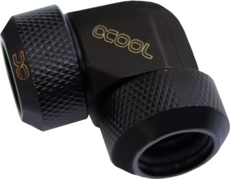 Alphacool 17444 90° fitting svart 17444