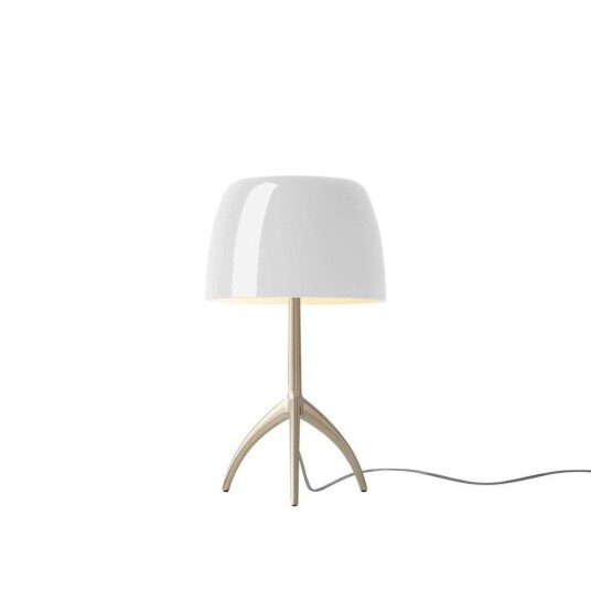 Foscarini - Lumiere Piccola Bordlampe E14 Golden/Hvit