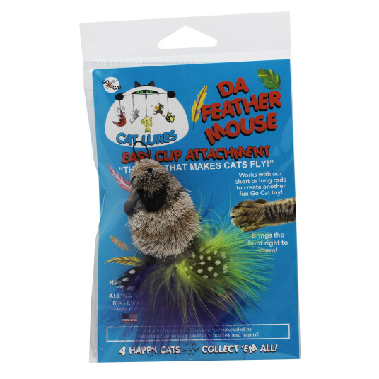 Go Cat Da Feather Mouse Katteleke -Refill Go Cat Da Feather Mouse Katteleke -Refill