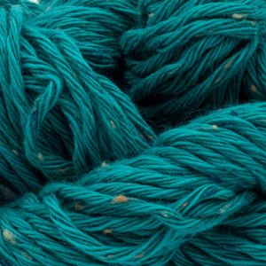 Erika Knight Gossypium Cotton Tweed Garn 27 Sterk Turkis
