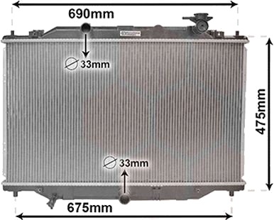 VAN WEZEL 27002270 Radiator motorkjøling