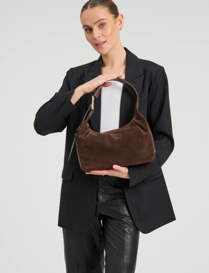 DEPECHE Madrid Handbag Brown ONE SIZE DEPECHE Madrid Handbag Brown ONE SIZE