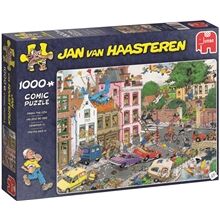 Jan Van Haasteren Puslespill 1000 deler - Friday The 13th