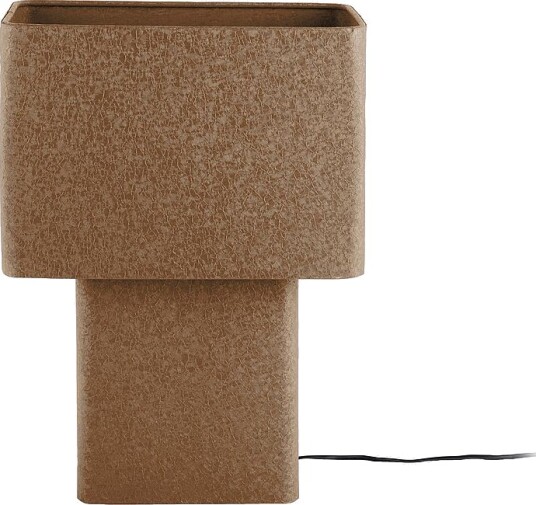 Leitmotiv Bordlampe Boaz Recto Brun Bordlamper