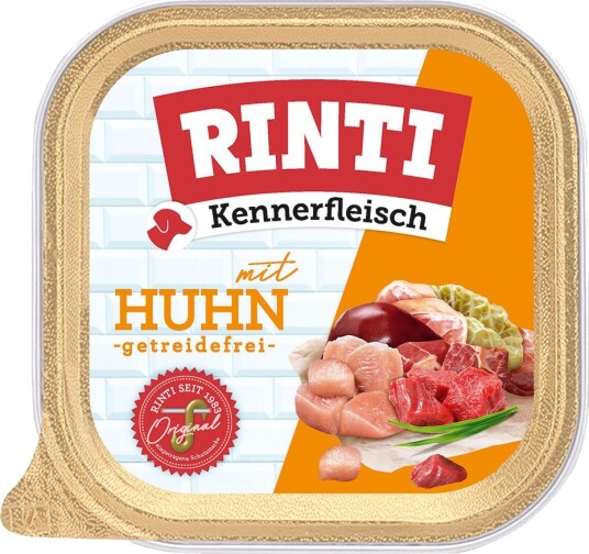Rinti Våtfôr Med Kennerfleisch Kylling 18 X 300 G Rinti Våtfôr Med Kennerfleisch Kylling 18 X 300 G