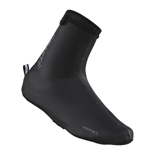 Craft Core Hydro Bootie 22, Skotrekk for sykling unisex  L BLACK