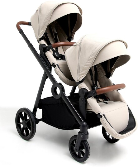 Beemoo Pro Multi 2 Søskenvogn Latte Beige