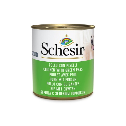Schesir våtfôr 6 x 285 g  - Kylling med erter
