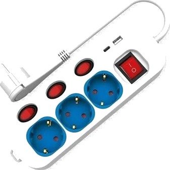 Roline 3-Veis Grenuttak Med Brytere 3600w