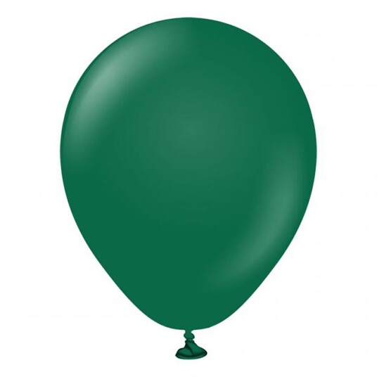 Ballongkungen AB Lateksballonger Professional Mini Dark Green - 100-pakning