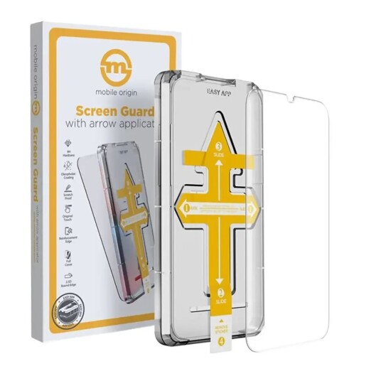 Samsung Galaxy A15 (5G) / A15 Mobile Origin Beskyttelsesglass - Case Friendly - Gjennomsiktig