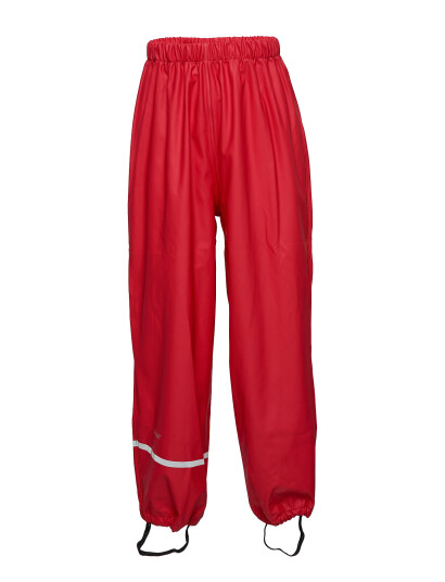 CeLaVi Rainwear Pants Solid Red 98-104