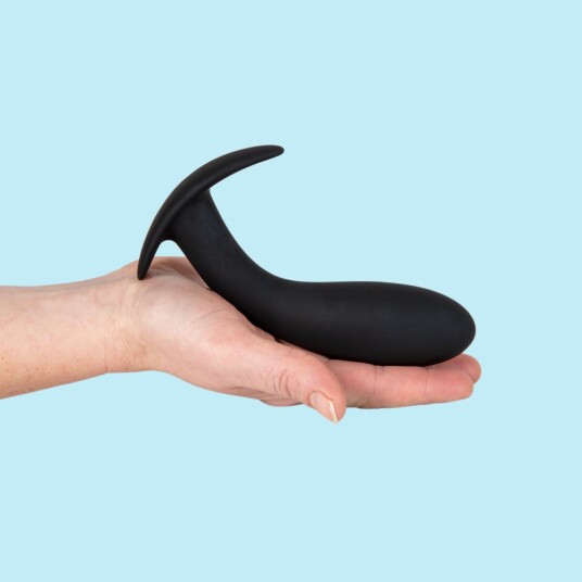 Black Silicone Anal Plug Black Silicone Anal Plug