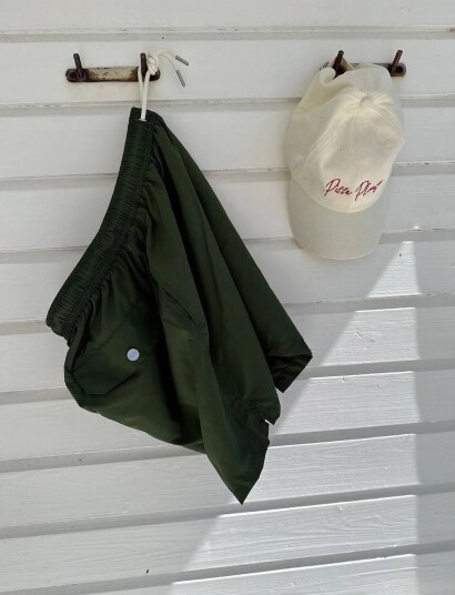 Portia 1924 Solid Swim Shorts Khaki green XXL Portia 1924 Solid Swim Shorts Khaki green XXL
