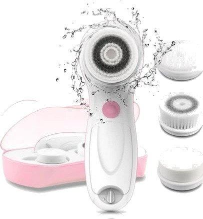 Touch Beauty 0759 3 I 1 Hudrensebørste Rosa