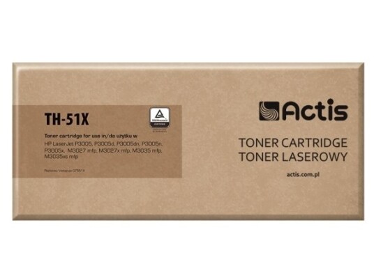 Actis Th-51X 13000 Sider Sort 1 Stykker