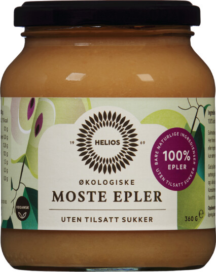 Helios Eplemos Usøtet 360 g