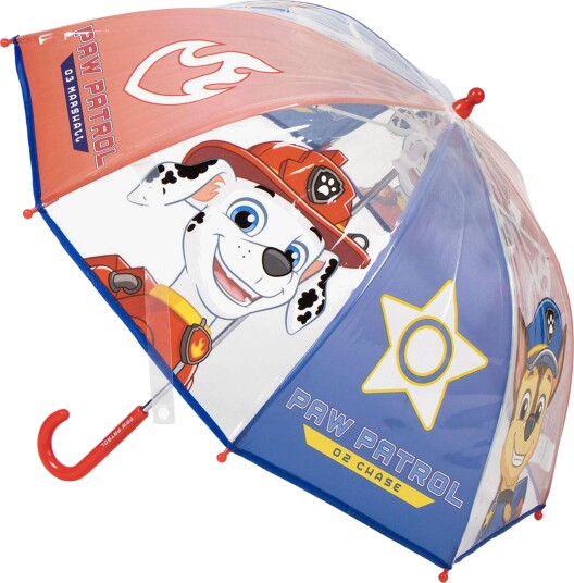 Paw Patrol Paraply, Rød/Blå
