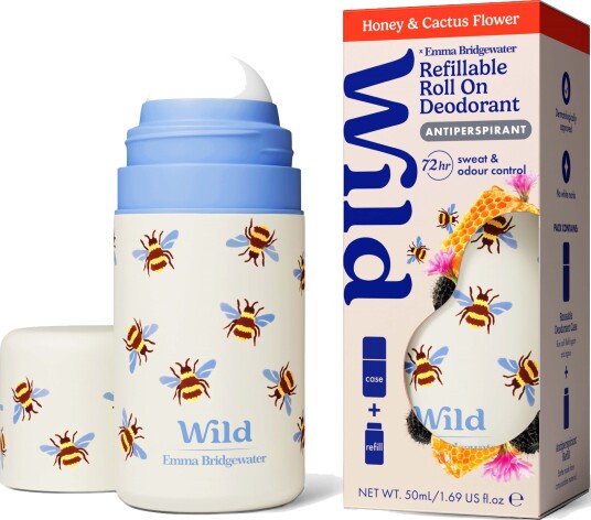 Wild Wild Antiper Roll On Bee Case Honey Cactusflower   Nude   50 ML
