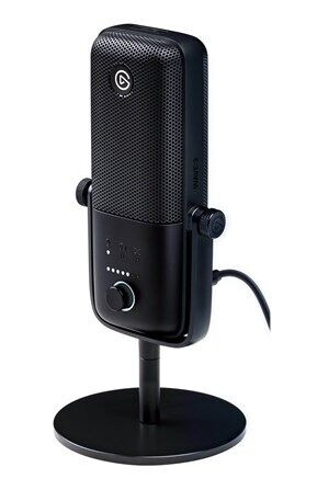 Elgato Wave 3 Kondensator Mikrofon for Podcast og Broadcasting Hvit