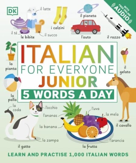Italian For Everyone Junior 5 Words A Day Av Dk